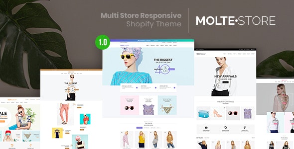 دانلود قالب فروشگاهی MolteStore - قالب واکنش گرا و چند منظوره شاپیفای
