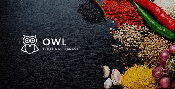 دانلود قالب دروپال OWL - قالب رستوران و کافه حرفه ای دروپال