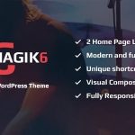 دانلود قالب وردپرس The Magic 6 - پوسته موسیقی حرفه ای و متفاوت وردپرس