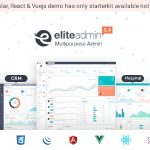 دانلود قالب سایت Ven – قالب HTML خلاقانه و بسیار حرفه ای نمونه کار دانلود قالب مدیریت سایت Elite Admin - قالب داشبورد و مدیریت بوت استرپ