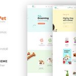 دانلود قالب وردپرس LovePet - پوسته دامپزشکی حرفه ای و واکنش گرا وردپرس