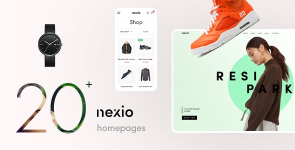 دانلود قالب وردپرس Nexio - پوسته فروشگاهی راست چین و حرفه ای ووکامرس