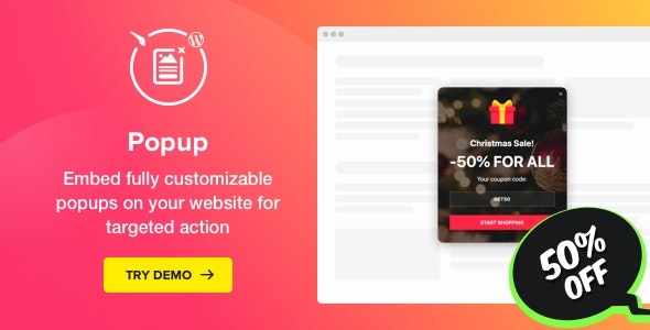 دانلود افزونه وردپرس Popup Maker - افزونه ساخت پاپ آپ حرفه ای وردپرس