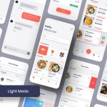 دانلود UI Kit اپلیکیشن موبایل رستوران و سفارش آنلاین غذا Talum