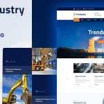 دانلود قالب وردپرس Trendustry - پوسته واکنش گرا و تولیدات صنعتی وردپرس