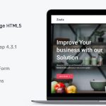دانلود قالب سایت Zoala - قالب تک صفحه ای و شرکتی HTML