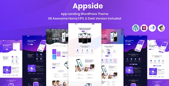 دانلود قالب وردپرس Appside - پوسته تکنولوژی و اپلیکیشن وردپرس
