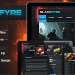 دانلود قالب وردپرس Blackfyre - پوسته گیمینگ و انجمن تخصصی وردپرس
