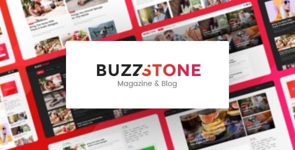 دانلود قالب وردپرس Buzz Stone - پوسته مجله وایرال حرفه ای وردپرس