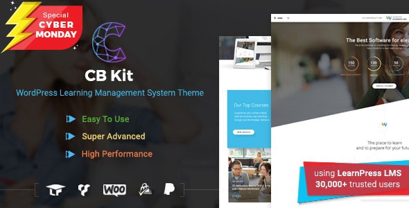 دانلود قالب وردپرس CBKit - پوسته آموزشی و آزمون آنلاین وردپرس