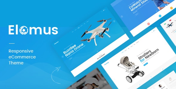 دانلود قالب پرستاشاپ Elomus - قالب چند منظوره فروشگاهی پرستاشاپ