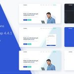 دانلود قالب سایت Invoza - قالب صفحه فرود حرفه ای و واکنش گرا HTML