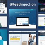 دانلود قالب وردپرس Leadinjection - پوسته صفحه فرود حرفه ای وردپرس
