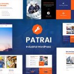 دانلود قالب وردپرس Patrai Industry - پوسته صنعتی حرفه ای وردپرس
