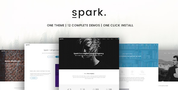 دانلود قالب وردپرس Spark - پوسته چند منظوره کسب و کار وردپرس