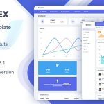 دانلود قالب مدیریت Annex - قالب ادمین و داشبورد حرفه ای