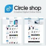 دانلود قالب پرستاشاپ CircleShop - قالب فروشگاه محصولات الکترونیکی پرستاشاپ