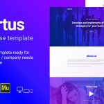 دانلود قالب میوز Expertus - قالب شرکتی و کسب و کار Adobe Muse