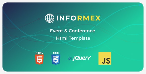 دانلود قالب سایت Informex - قالب شرکتی و کسب و کار حرفه ای HTML