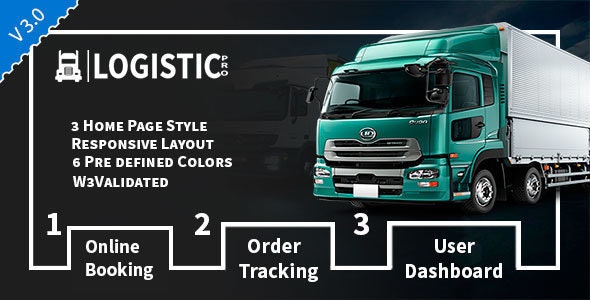 دانلود قالب سایت Logistic Pro - قالب حمل و نقل HTML حرفه ای