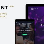 دانلود قالب سایت MiEvent - قالب مدیریت رویداد حرفه ای و واکنش گرا HTML