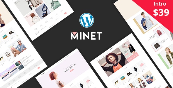 دانلود قالب وردپرس Minet - پوسته فروشگاه الکترونیکی وردپرس
