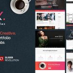 دانلود قالب سایت Modex - قالب تک صفحه ای پارالاکس حرفه ای HTML