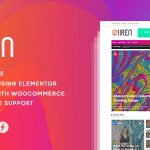 دانلود قالب وردپرس Siren - پوسته خبری و مجله آنلاین حرفه ای وردپرس