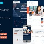 دانلود قالب سایت Universo - قالب آموزش و آزمون آنلاین حرفه ای HTML