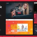 دانلود قالب سایت TYCAN – قالب به زودی و Coming Soon حرفه ای HTML دانلود قالب خلاقانه وردپرس Creatic - به همراه دو نسخه PSD و HTML