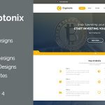 دانلود قالب سایت Cryptonix - قالب خدمات ارزی و ماینینگ حرفه ای HTML