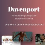 دانلود قالب سایت Biksy – قالب کسب و کار حرفه ای و واکنش گرا HTML دانلود قالب وردپرس Davenport - قالب مجله خبری و وبلاگ حرفه ای وردپرس
