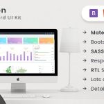 دانلود قالب مدیریتی Falcon - قالب مدیریت و داشبورد حرفه ای بوت استرپ