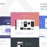 دانلود قالب سایت Faulkner - پوسته استارت آپ و معرفی اپلیکیشن HTML5