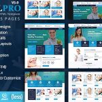 دانلود قالب سایت Dental Pro - قالب دندانپزشکی حرفه ای و واکنش گرا HTML