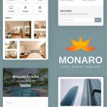 دانلود قالب سایت Monaro - قالب هتل و رزرواسیون حرفه ای موبایل