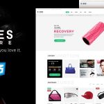 دانلود قالب سایت Shoes - قالب فروشگاهی حرفه ای و چند منظوره HTML5