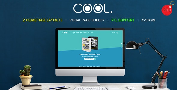 دانلود قالب جوملا TheCool - قالب فروشگاهی چند منظوره و راست چین جوملا