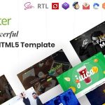 دانلود قالب سایت Webster - قالب چند منظوره کسب و کار و شرکتی حرفه ای HTML5