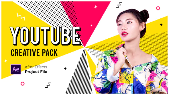 دانلود پروژه افتر افکت Creative YouTube Promo Toolkit