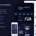 دانلود قالب سایت ICO Cryptocurrency - قالب خدمات ارز دیجیتال HTML