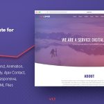 دانلود قالب سایت Mad Lemur - قالب شرکتی و کسب و کار مدرن HTML