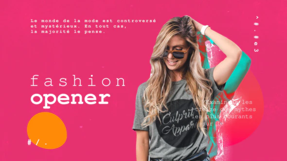 دانلود پروژه افترافکت حرفه ای Models Fashion Promo