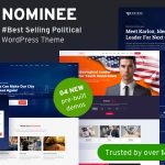دانلود قالب وردپرس Nominee - پوسته کمپین انتخاباتی حرفه ای وردپرس