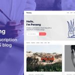 دانلود قالب سایت Pixore – قالب چند منظوره و حرفه ای HTML5 دانلود قالب کاربر محور Penang - قالب واکنش گرا و حرفه ای Ghost
