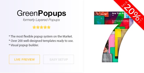 دانلود افزونه وردپرس Layered Popups - پلاگین پاپ‌آپ پیشرفته وردپرس
