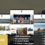 دانلود قالب جوملا VicMagz - قالب مجله خبری حرفه ای و چند منظوره جوملا