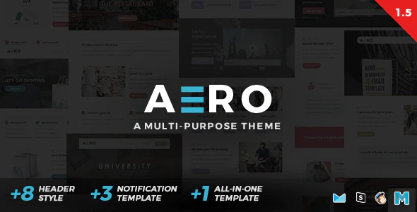 دانلود قالب سایت Beautyhouse – قالب سالن زیبایی و آرایشگاه HTML دانلود قالب ایمیل Aero - قالب ایمیل و خبرنامه حرفه ای و واکنش گرا
