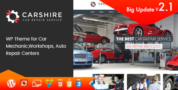 دانلود قالب وردپرس Purity – پوسته وبلاگ خلاقانه و حرفه ای وردپرس دانلود قالب وردپرس Car Shire - پوسته مکانیکی و تعمیرات خودرو وردپرس