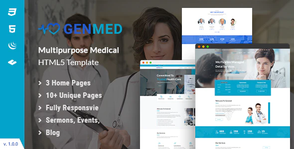 دانلود افزونه وردپرس Animated Image Banners – افزودنی صفحه ساز WPBakery دانلود قالب سایت Genmed - قالب پزشکی حرفه ای و چند منظوره HTML5